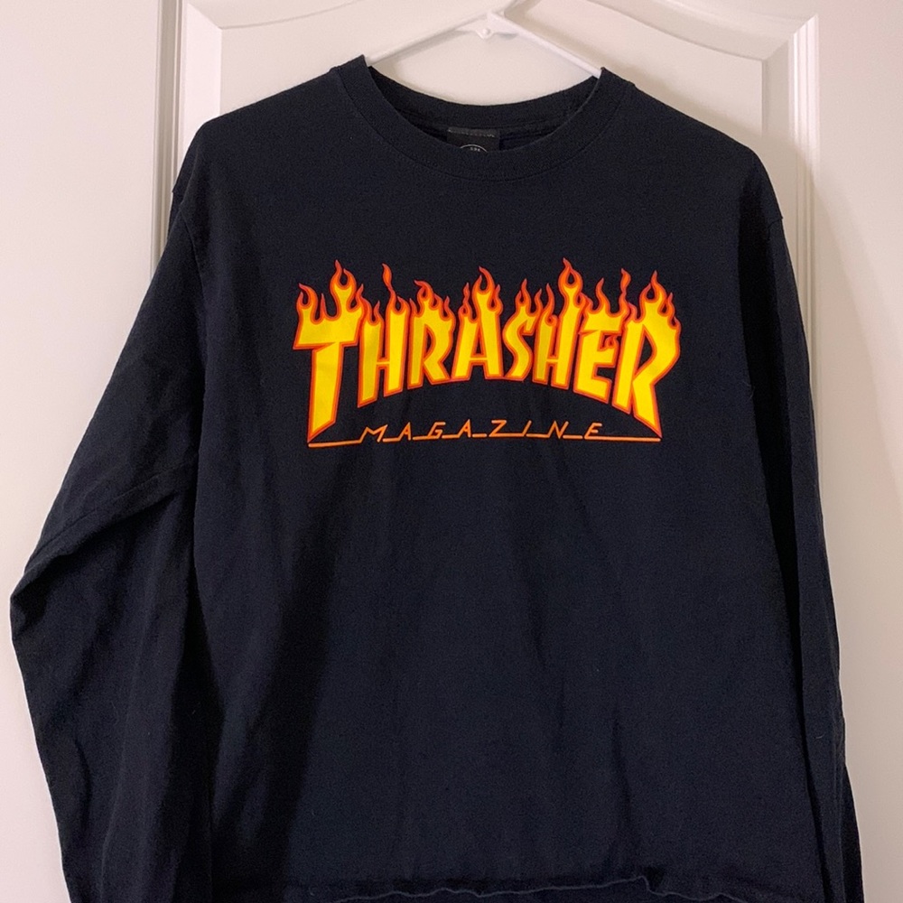Thrasher Black Longsleeve